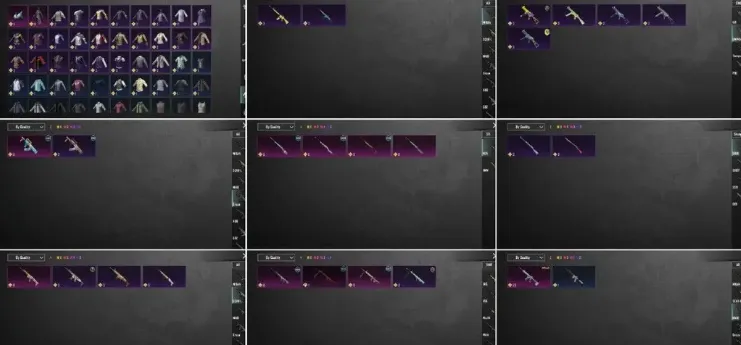 PGM511 Glacier Level 1+Material Upgrade, 2 Mythic Outfits, 84 Outfits, Collector Title, Multiple Emotes and Parachutes (G)